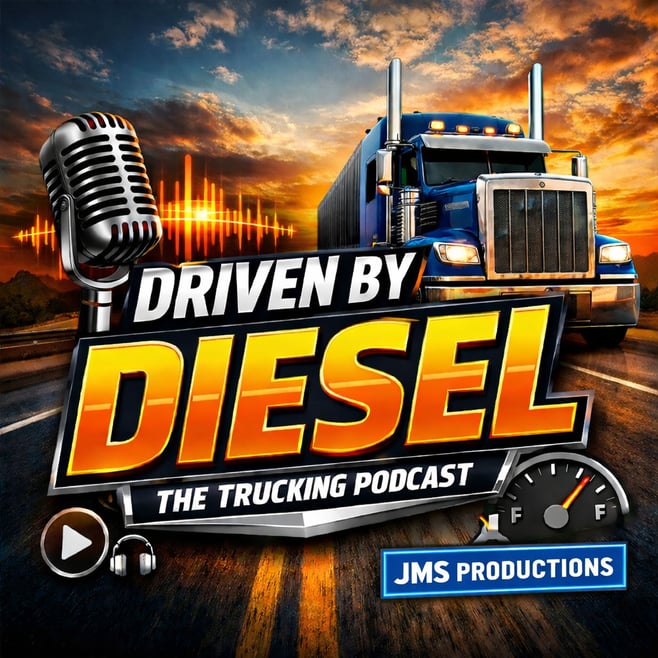 Driven by Diesel podcast design JMS Production