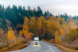 autumn truck