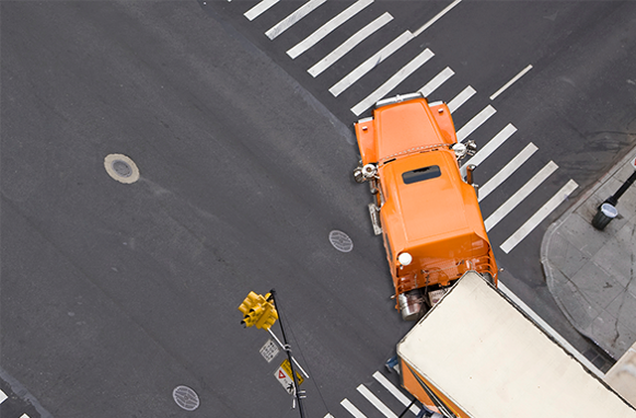 Wide Turn Driving Tips for Truck Drivers - Joe Morten & Son